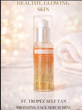 St. Tropez Silke Tan Bronzing Face Serum (Gold, Orange)